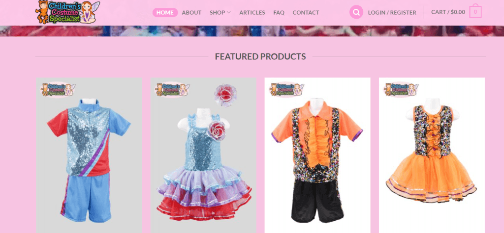 Children’s Costume Specialist